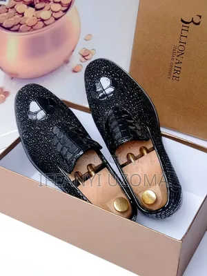 Exclusive Billionaire Black Shoe