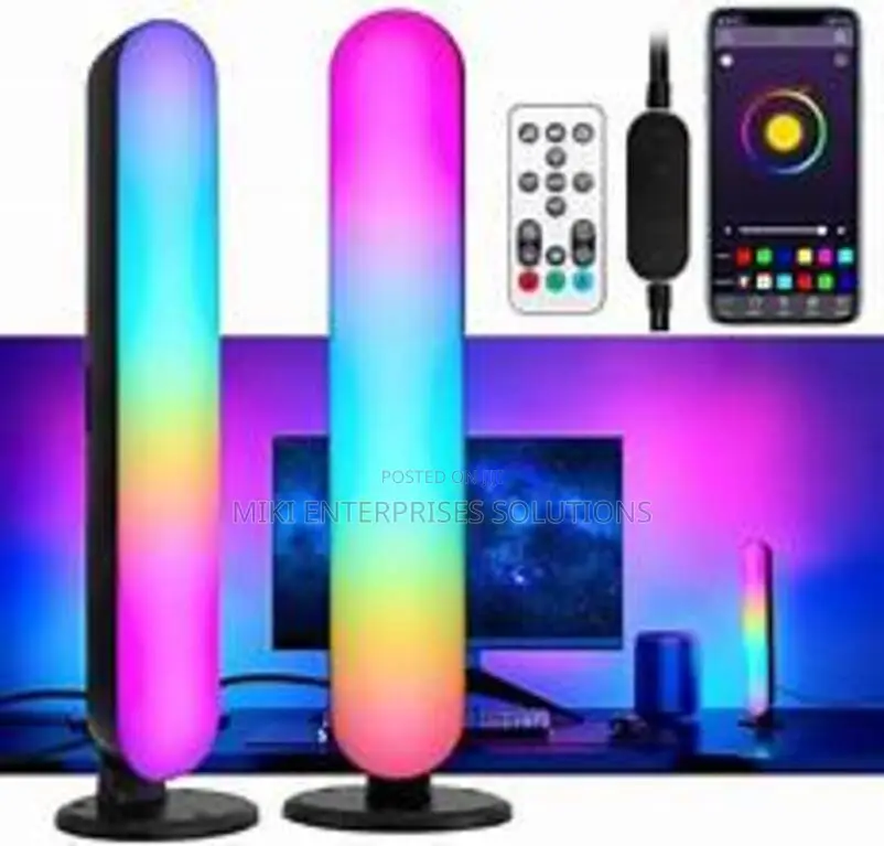 Smart Led Light Bar, 2pcs Rgbic Smart Led Lamp