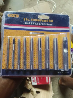 Hollow Punch Set ( 2.5mm To 10mm )