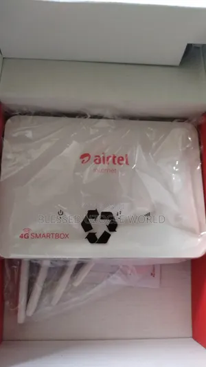 4g Lte Universal Sim Airtel Smartbox M30 Router + Battery