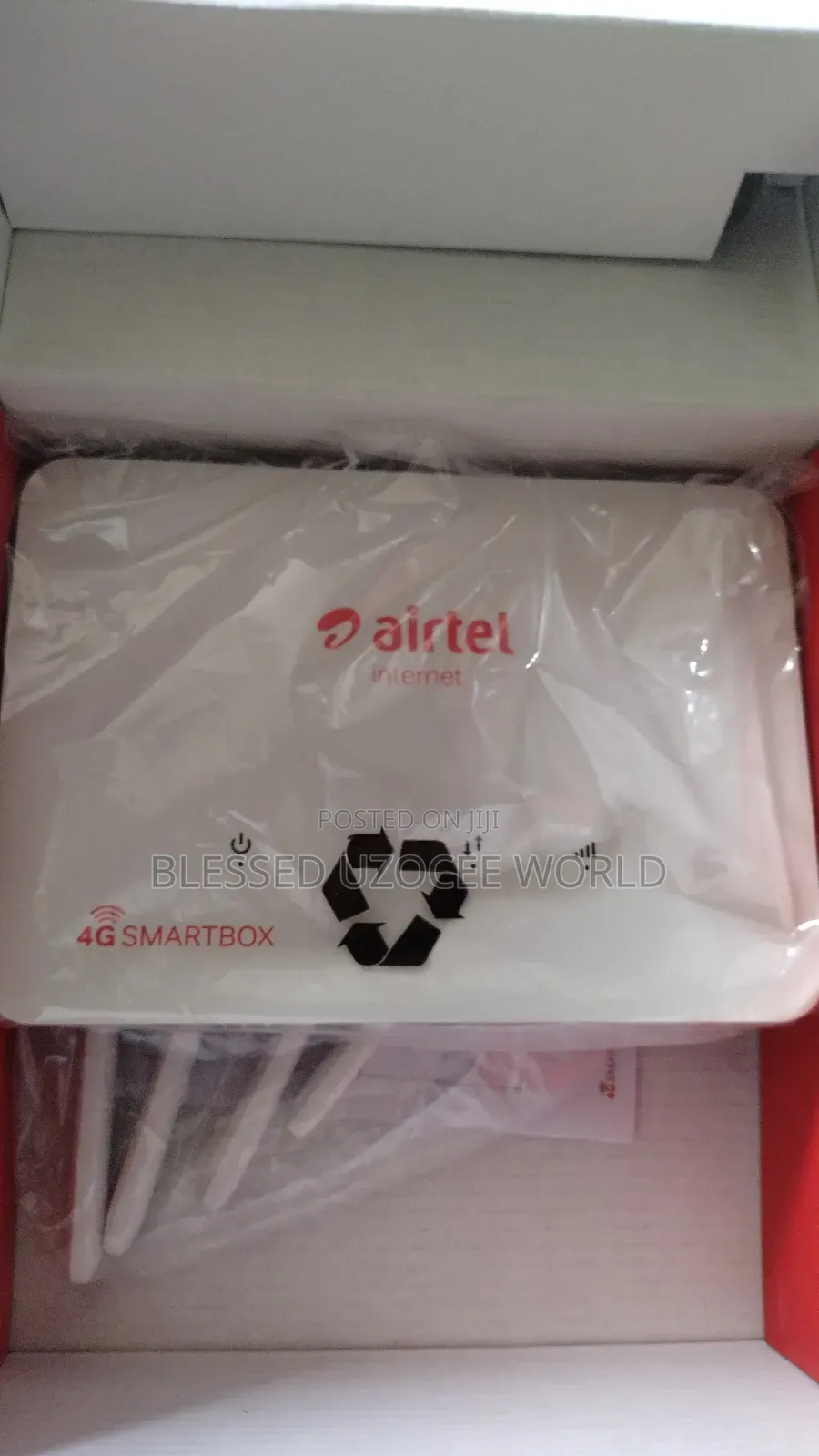 4g Lte Universal Sim Airtel Smartbox M30 Router + Battery