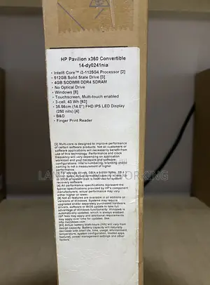 Photo - New Laptop HP 4GB Intel Core I3 SSD 512GB