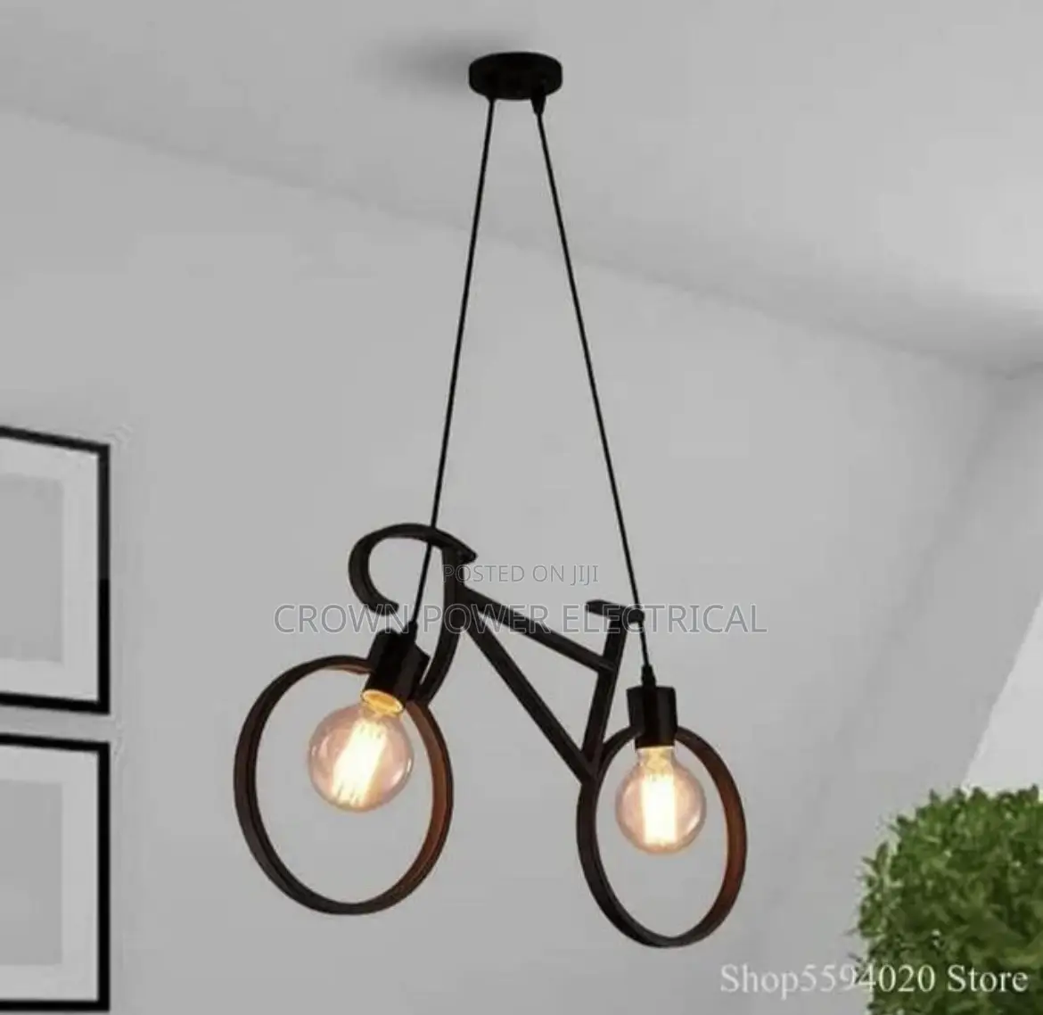 Vintage Bicycle Decor Light