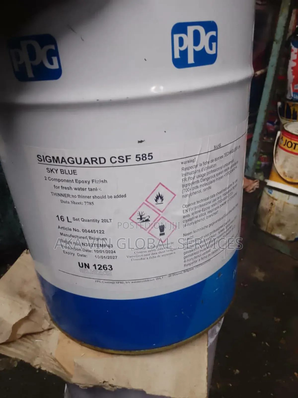 PPG Sigmaguard CSF 585