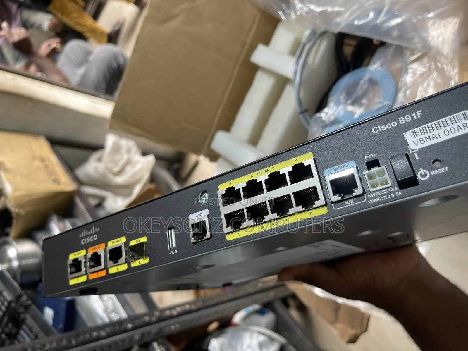 Cisco 891f Router