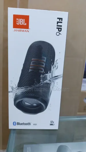 JBL Flip 6 Bluetooth Speaker Black