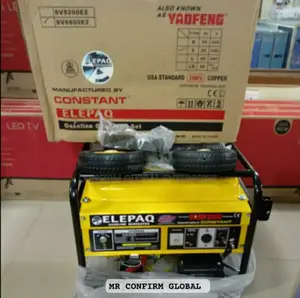 Original 4.5kva Elepaq Constant Key Starter Generator
