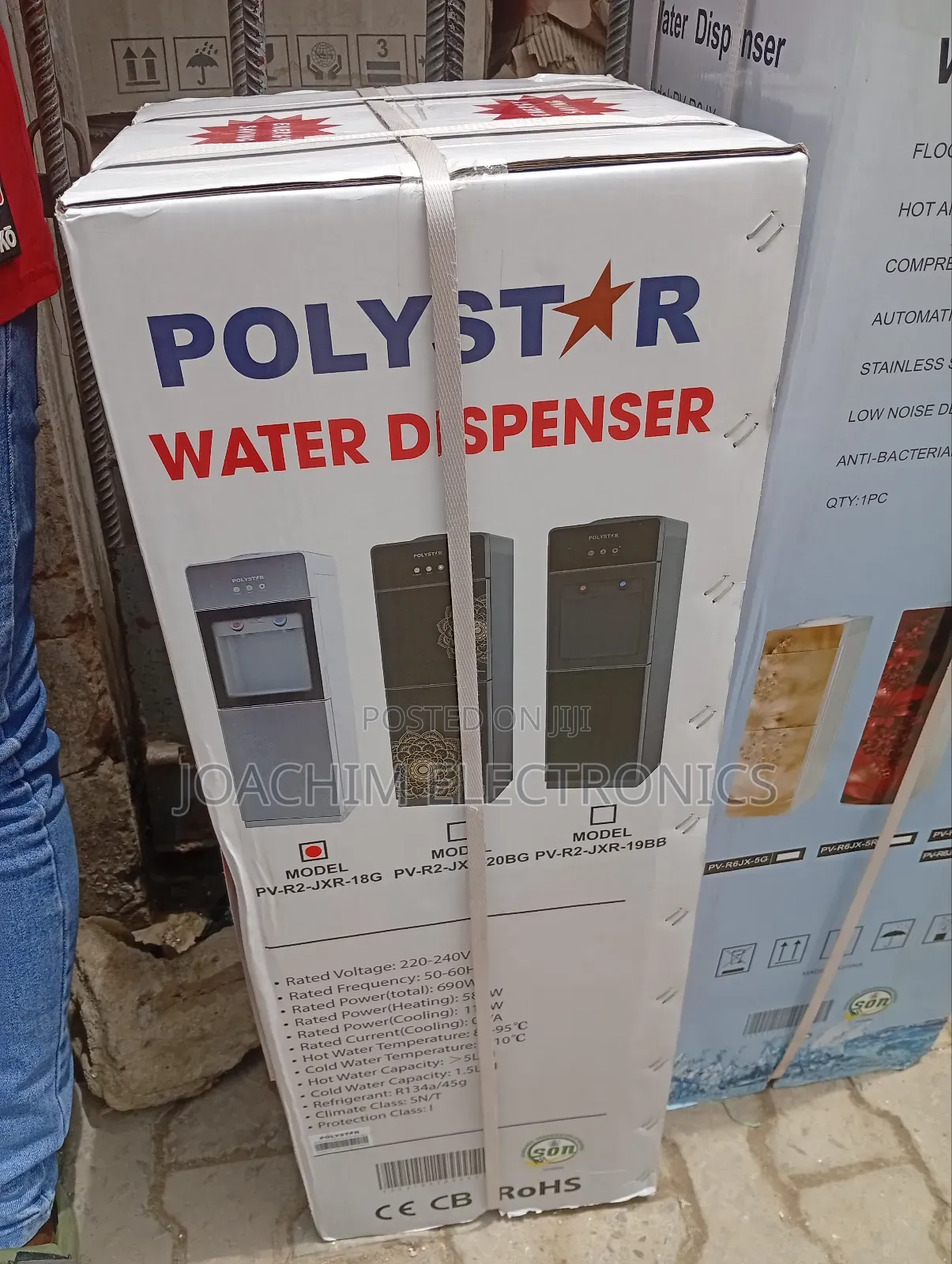 Polystar Water Dispenser Hot/Cold