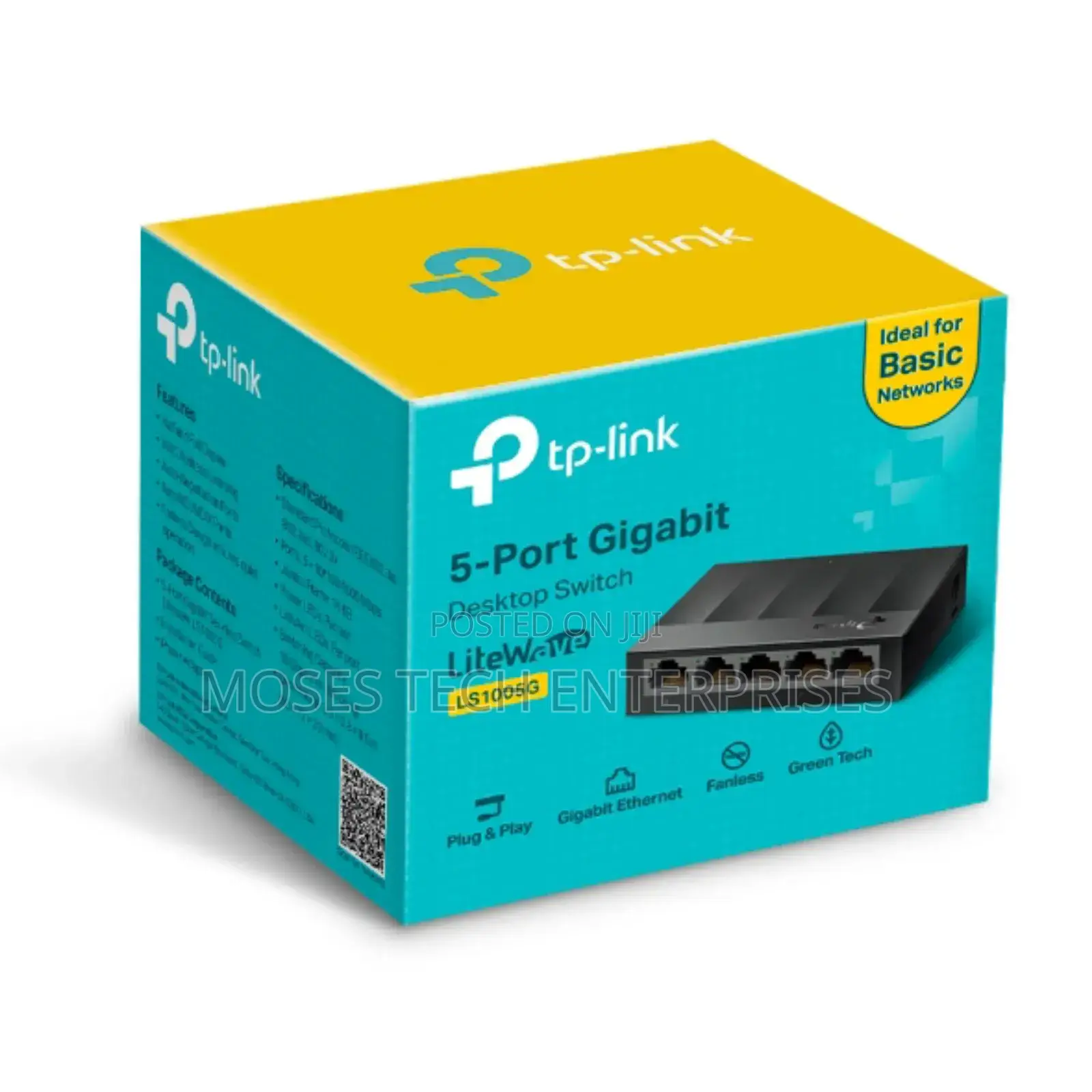 Tp-Link 5-Port Gigabit Desktop Switch Litewave Ls1005g