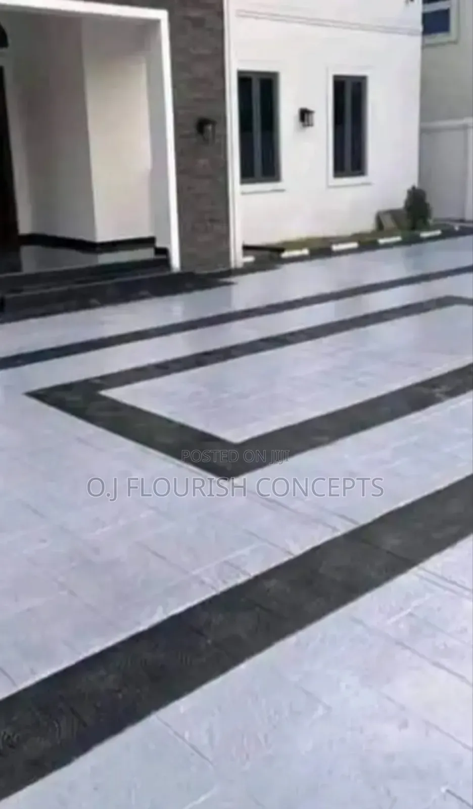 Catchy Stamped Concrete Flooring