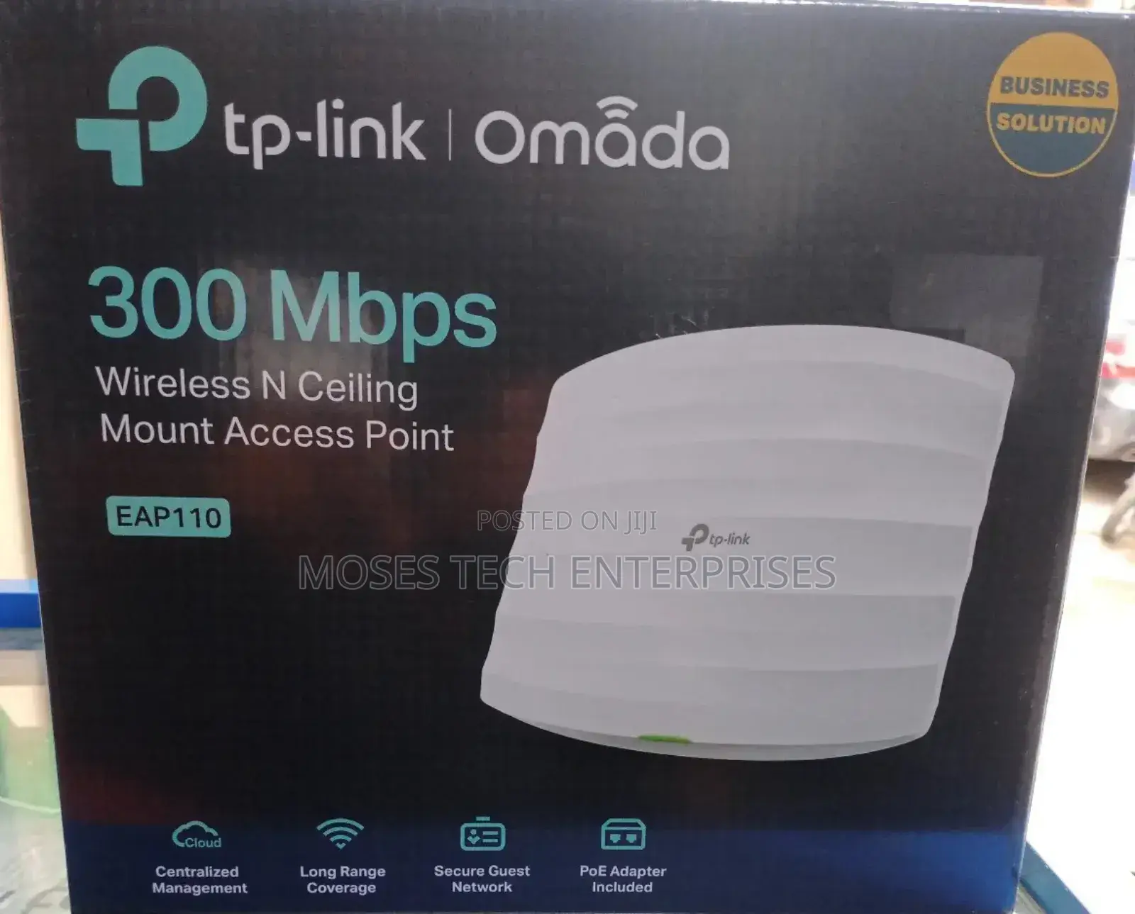 Tp-Link Omada 300mbps Wireless N Ceiling Mount Access Point