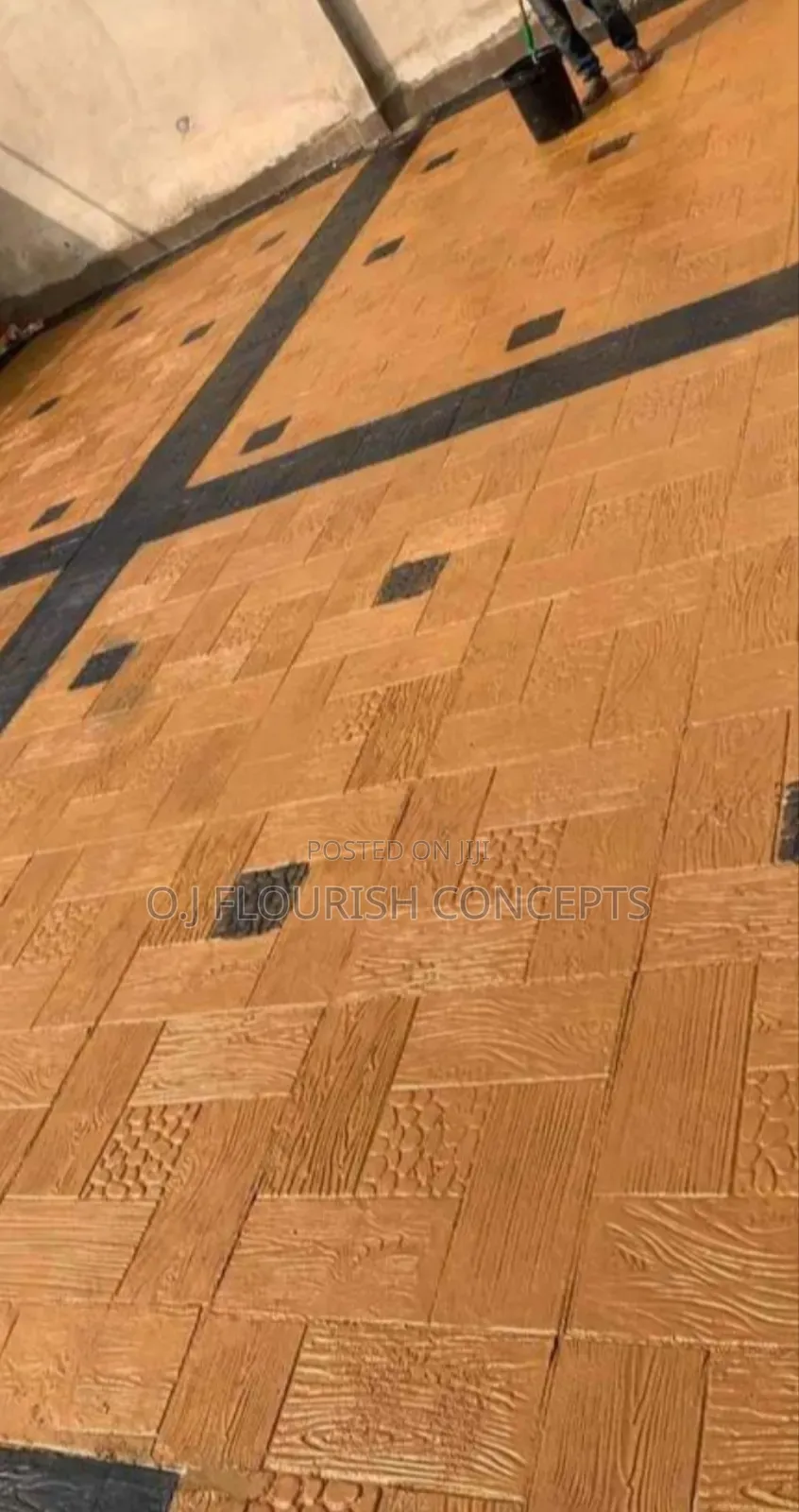 Brill Stamped Concrete Flooring
