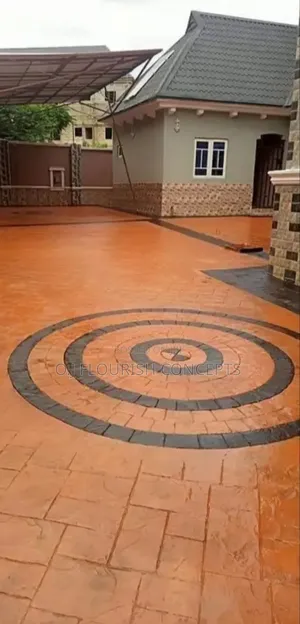 On Fleek Stamped Concrete Flooring