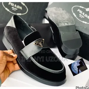 Exclusive Prada Luxury Black Shoe