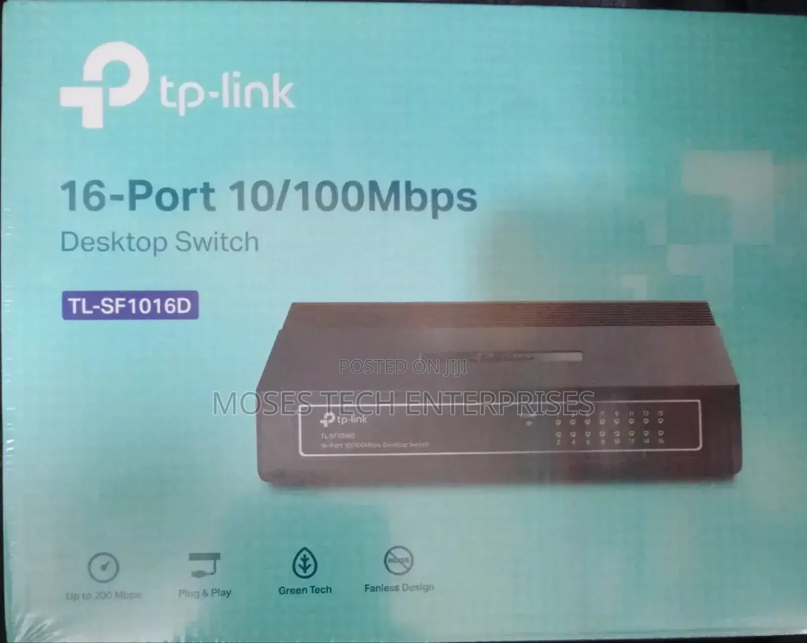 Tp-Link 16-Port 10/100 MBPS Desktop Switch.