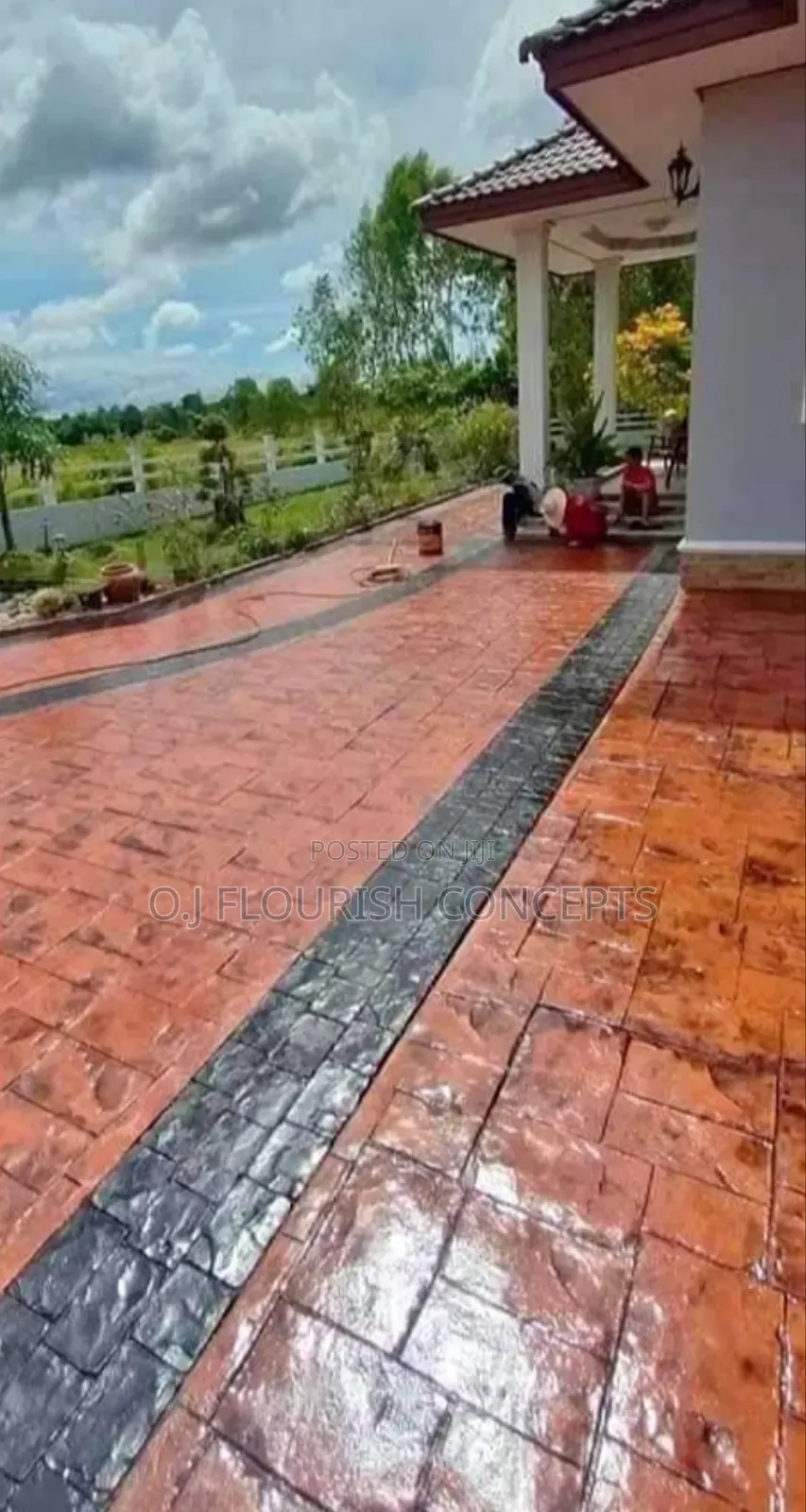 Eye Catching Stamped Concrete Flooring