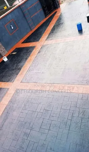 Distinctive Stamped Concrete Flooring