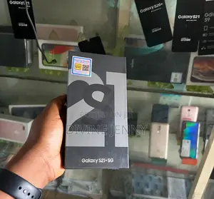 New Samsung Galaxy S21+ 5G 128 GB Black