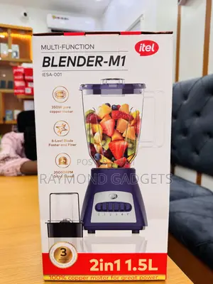 Itel Multifunction Blender M1 (Iesa-001) - Easy To Clean