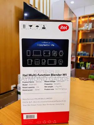 Itel Multifunction Blender M1 (Iesa-001) - Easy To Clean