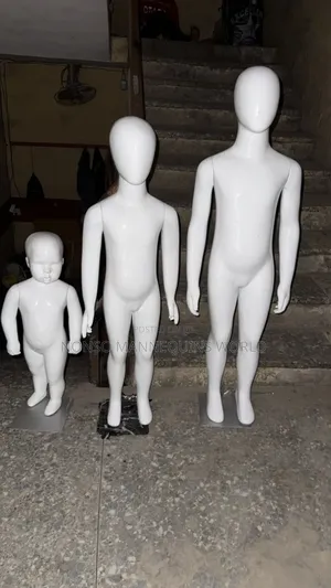 All Ages Of Glossy White Unisex Kids Mannequin