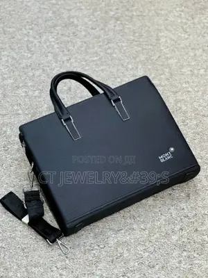 Nice Laptop Bag Mont Blanc/Armani Original Leather