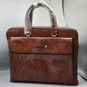 Nice Mont Blanc Laptop Bag For Office Work And Fashion