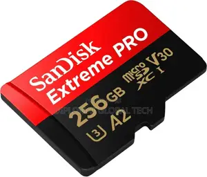 Sandisk 256gb Extreme Pro A2 Microsdxc Uhs-I Memory Card