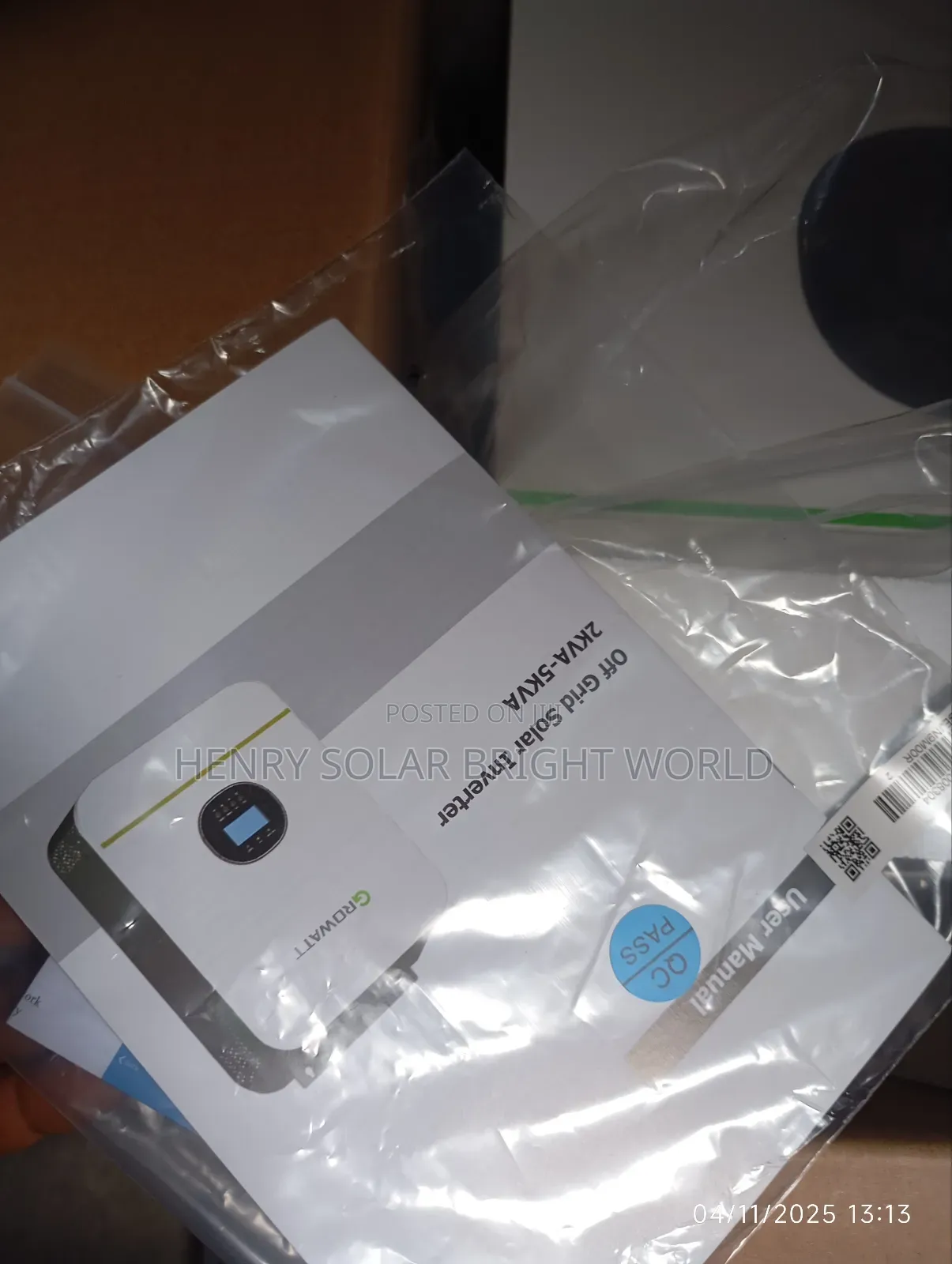 Growatt 3kva 24v Hibrid