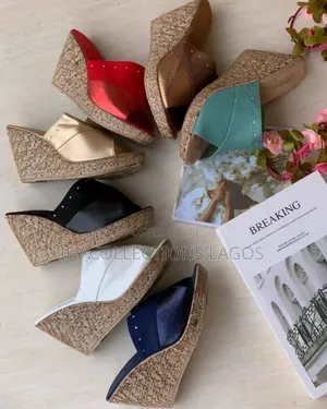 Luxury Wedge Slippers