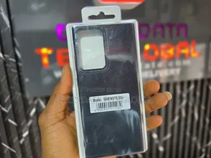Samsung Galaxy Note 20 Ultra Leather Cover Case Black