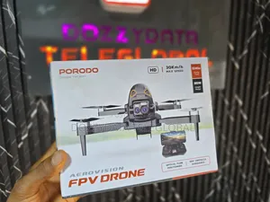 Porodo Aerovision FPV Drone - Black