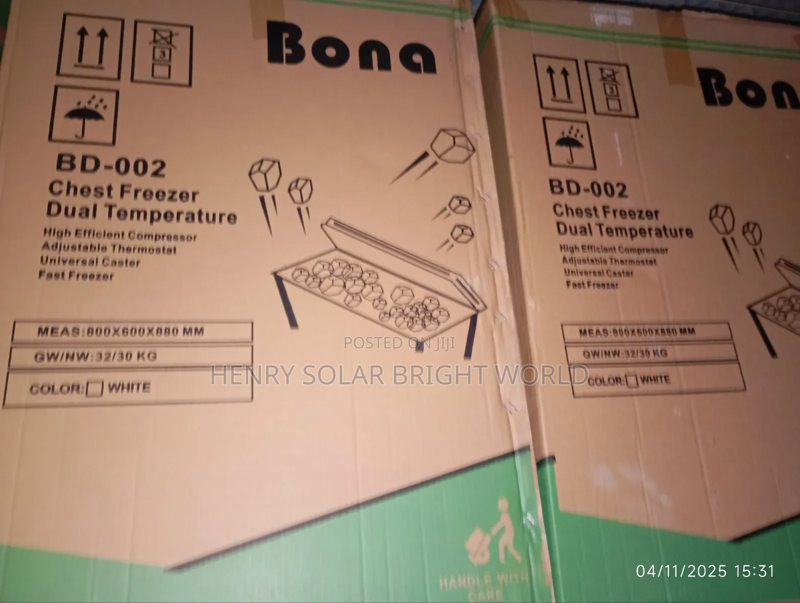 Bona Freezer 168 Liter