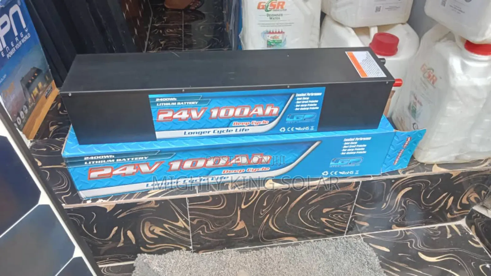 This Is Lithium Iron Battery 100ah
