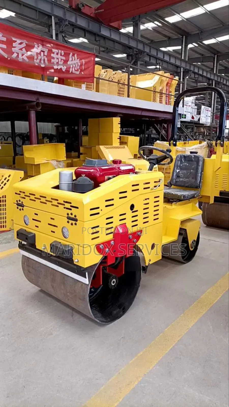 2tons Double Drum Roller