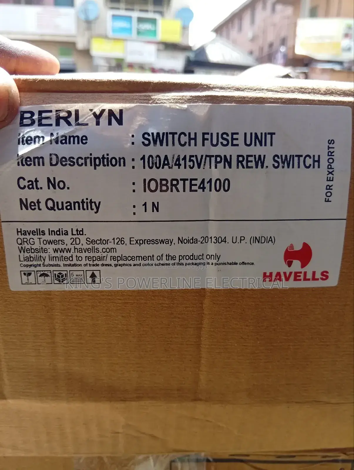 Havel 100 Amps Gear Switch Side Handle