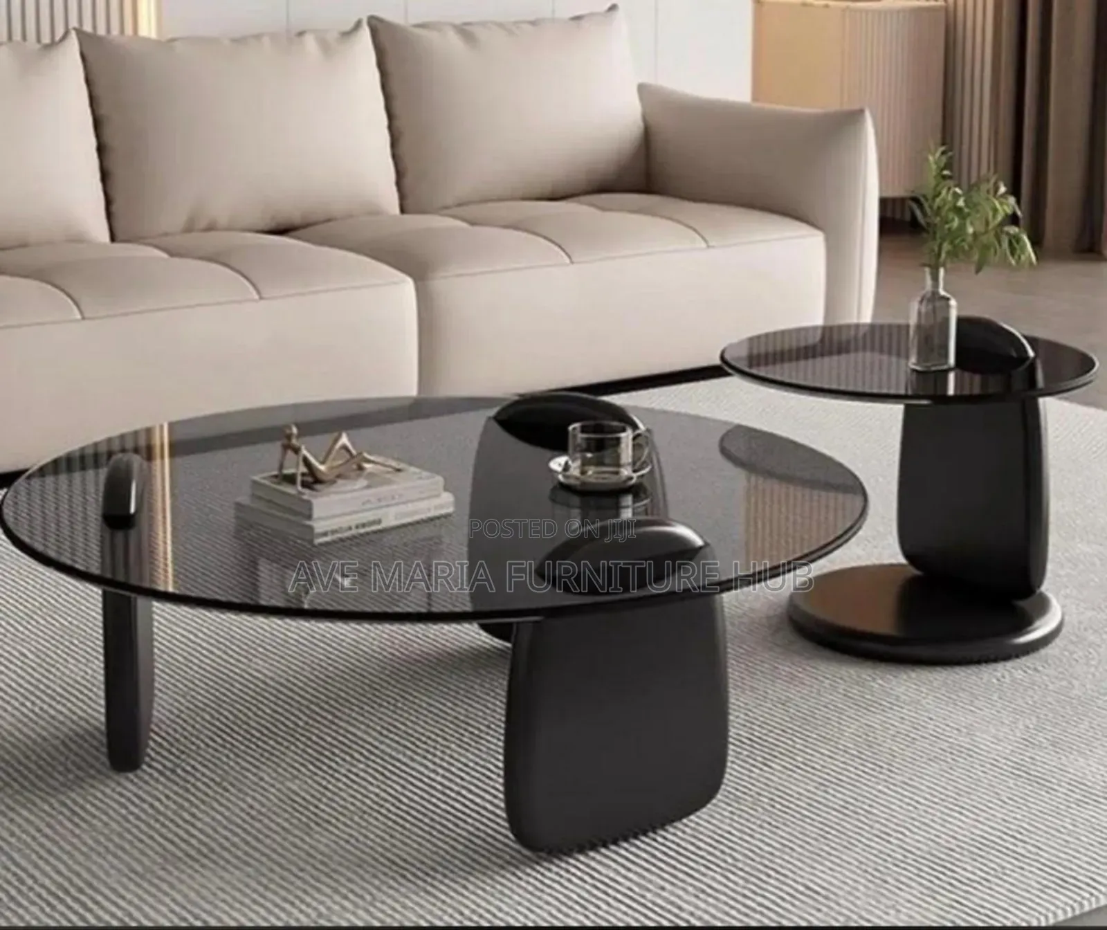 Glass Center Table.