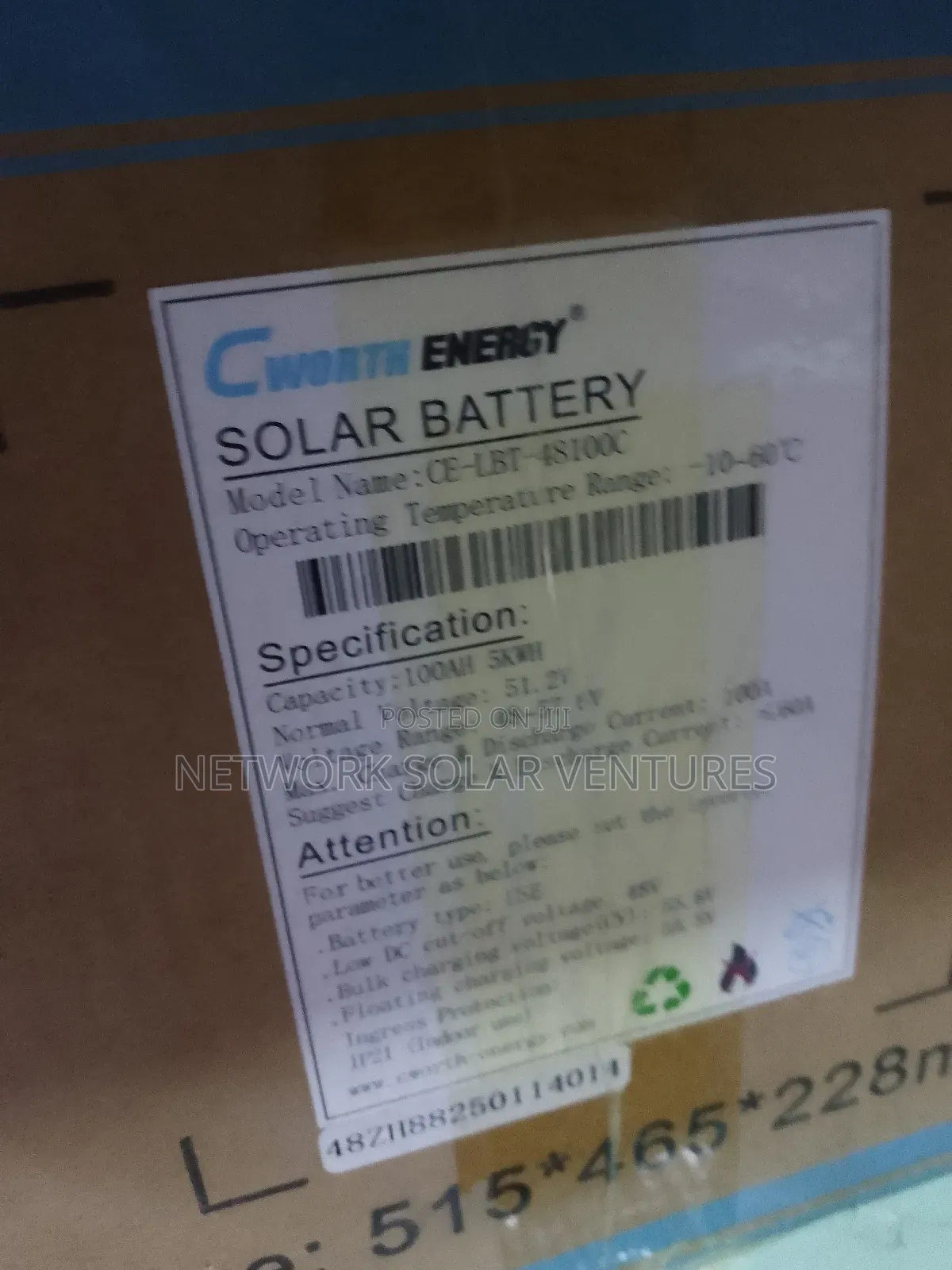 C Worth Energy 5kwh/48v