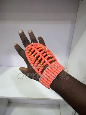 Photo - Igbo Bride Women Ladies Coral Beaded Hand Wrist Accessory