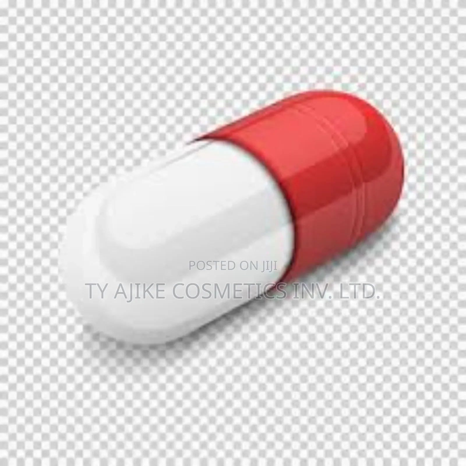 Empty Gelatin Capsules/Red White/Size 0/1,000 Pc's
