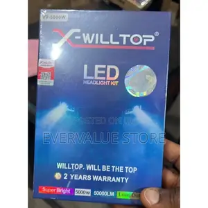 V9-5000w X-Willtop Led Headlight 5000wats Wholesale / Retail