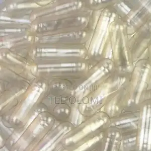 Empty Gelatin Capsules/Size 0/1,000 PC's
