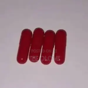 Empty Gelatin Capsules/Red/Size 0/1,000 PC's