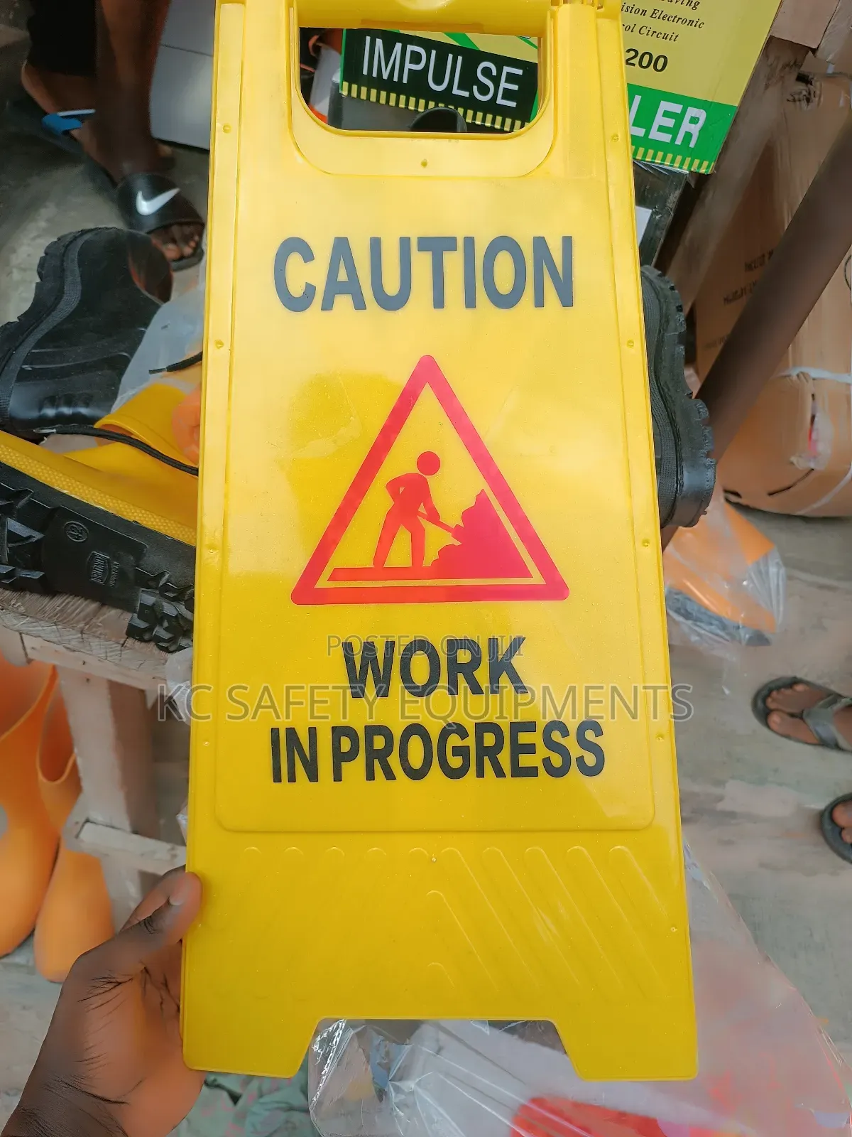 Work In Progress Signs