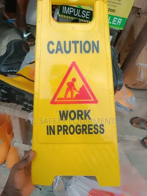 Work In Progress Signs