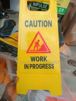 Work In Progress Signs