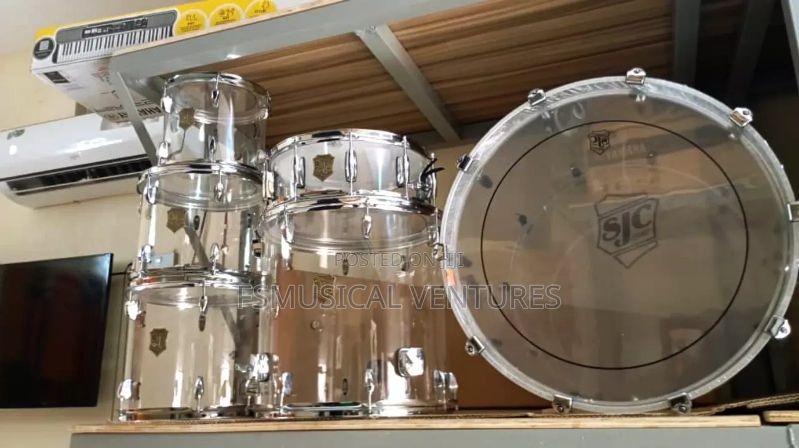 SJC Acrylics 7 Set Professional Drum