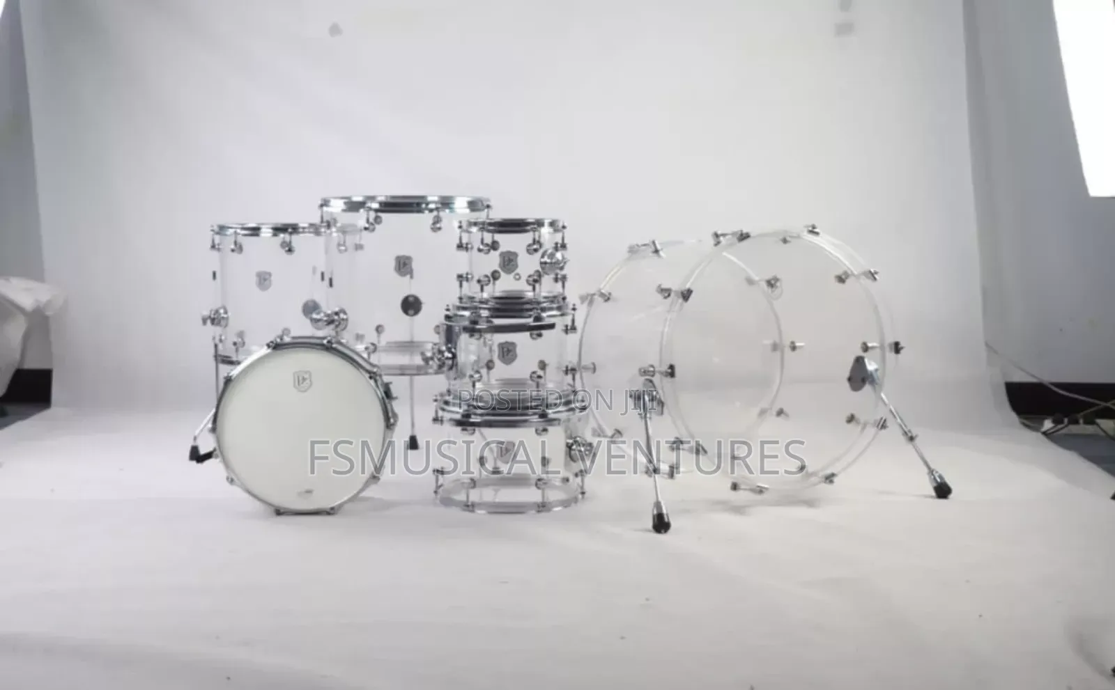 SJC Acrylics 7 Set Professional Drum