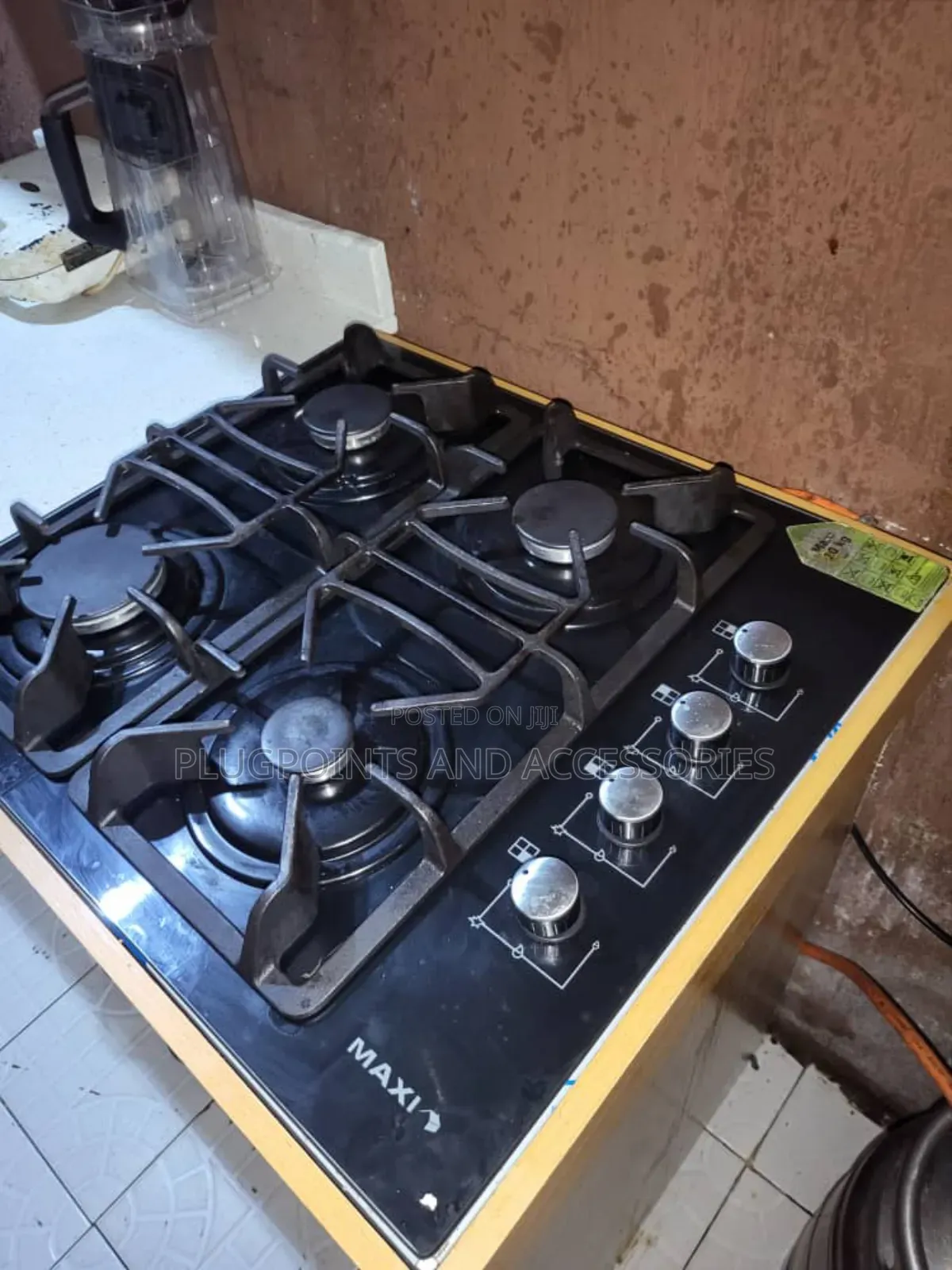 Maxi Inbuilt Table Gas Cooker 4burners