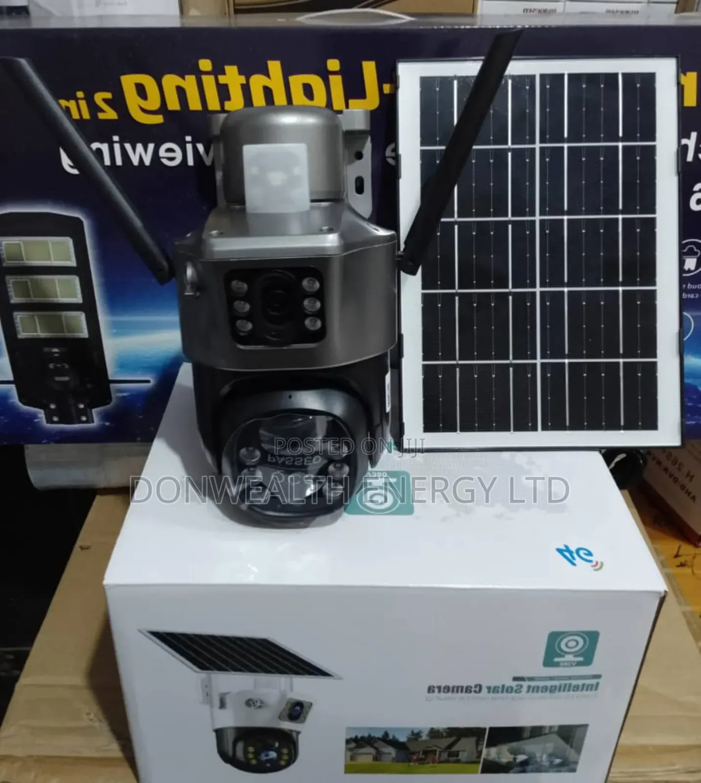 4g Interigent Solar Outdoor Camera